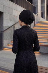 Aksesuarlı Şifon Hazır Türban,HT-95S,HT-95S