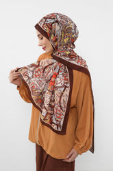 Desenli Vual Şal,SAL-111