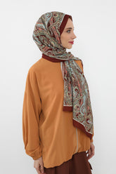 Desenli Vual Şal,SAL-124