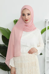 İğnesiz Takılabilen Pratik Şifon Şal,PS-11