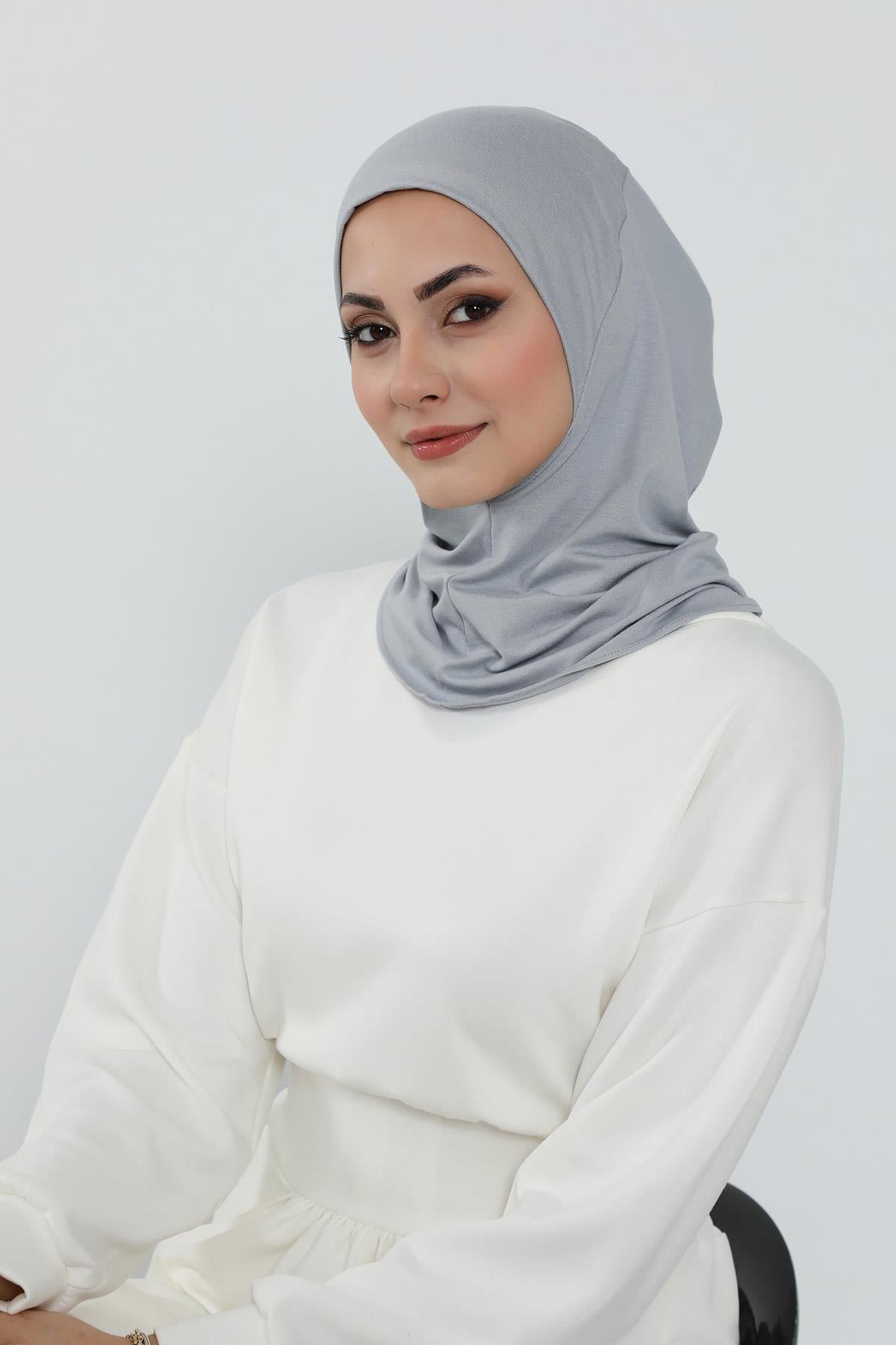 3'lü Tak-Çık Bone,Siperlik ve Şapka Seti Tesettür,ST-1P