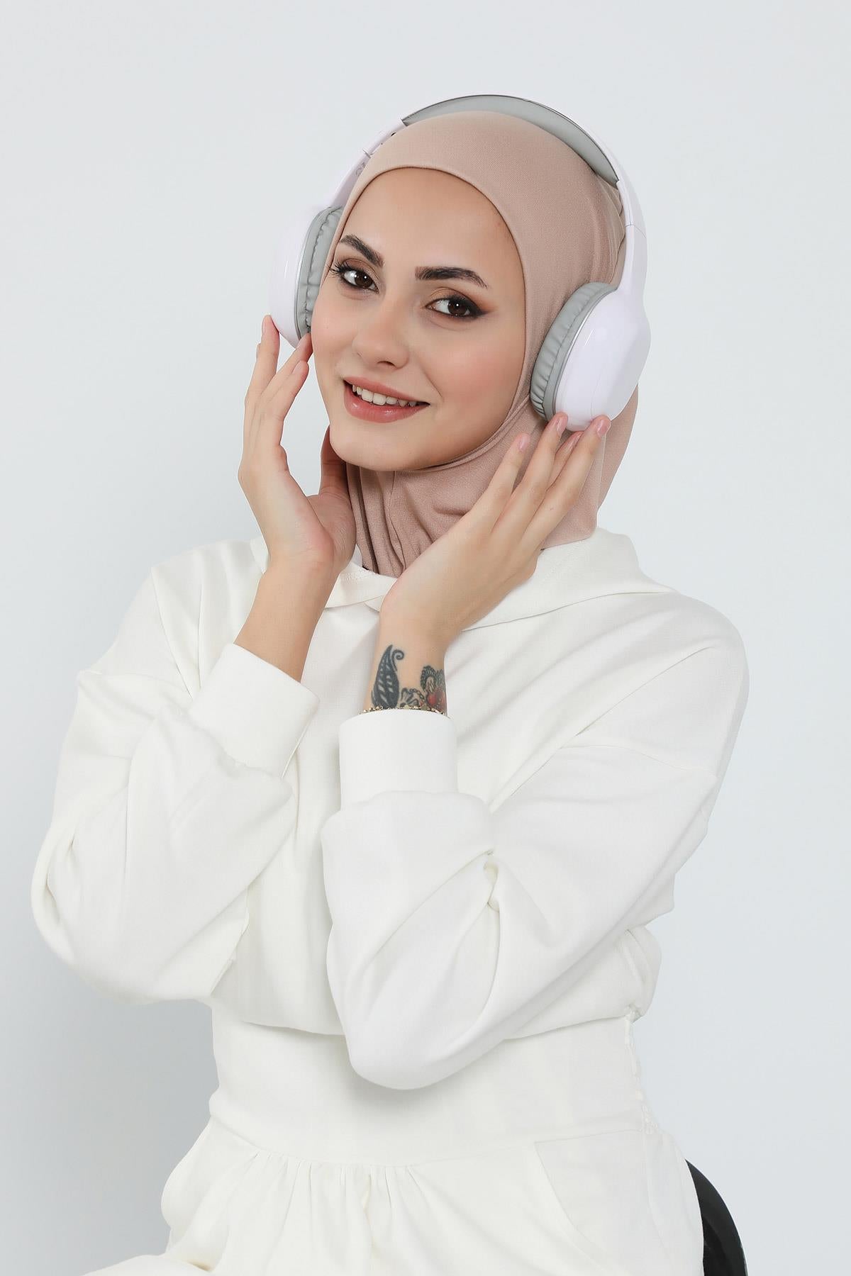 3'lü Tak-Çık Bone,Siperlik ve Şapka Seti Tesettür,ST-1P