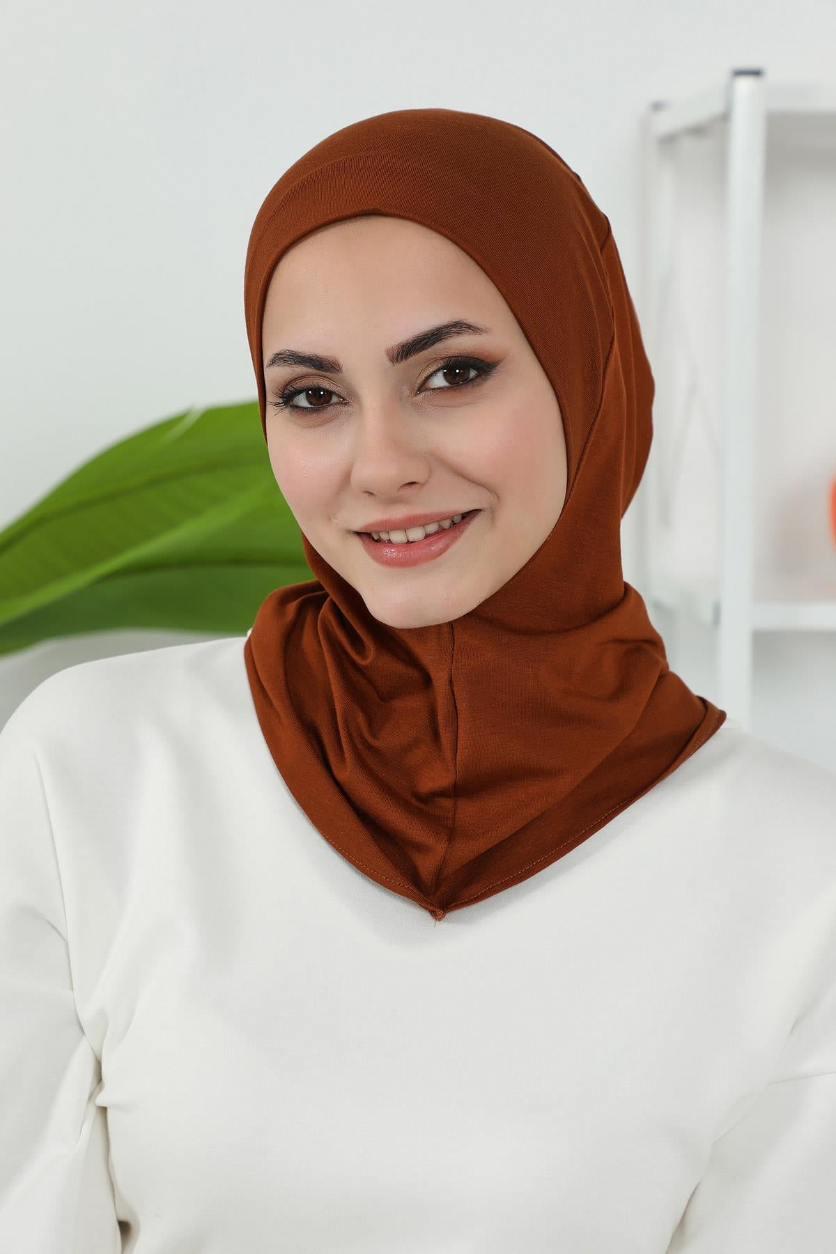 3'lü Tak-Çık Bone,Siperlik ve Şapka Seti Tesettür,ST-1P