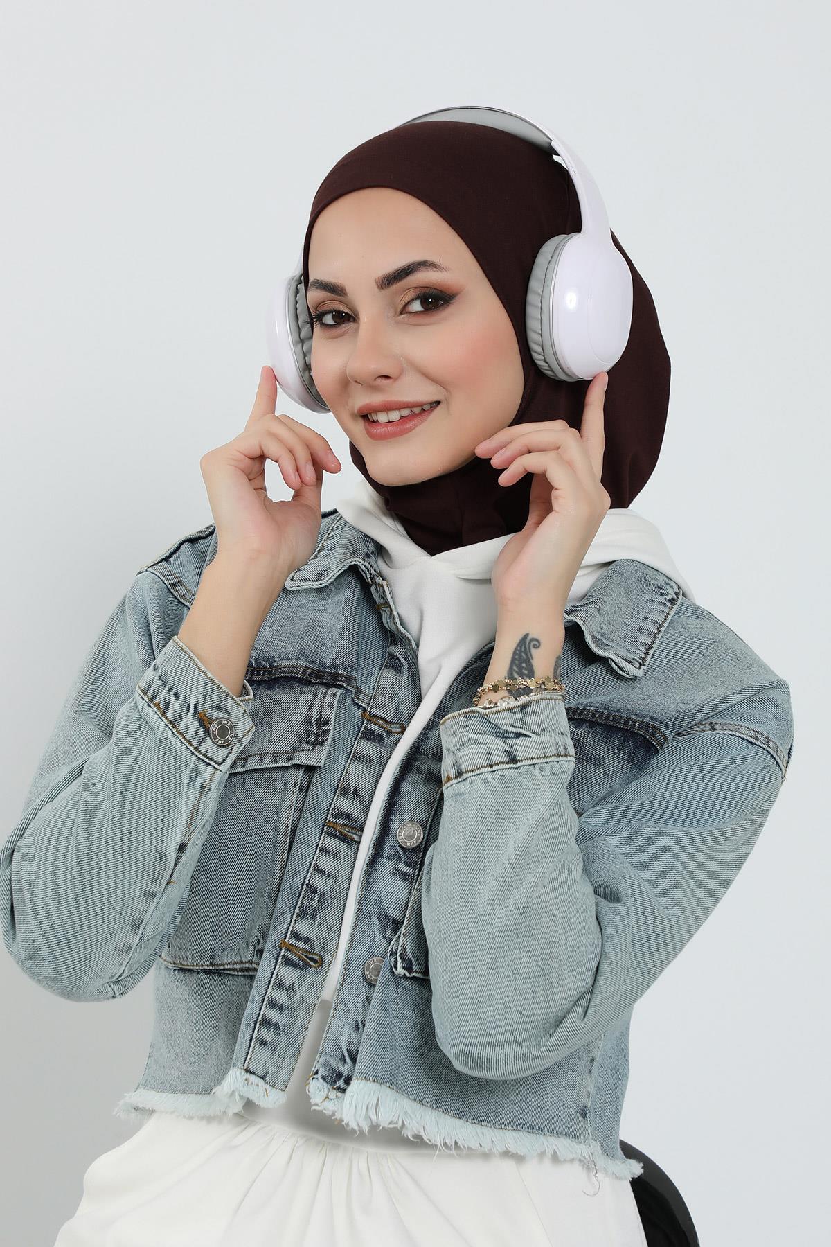 3'lü Tak-Çık Bone,Siperlik ve Şapka Seti Tesettür,ST-1P