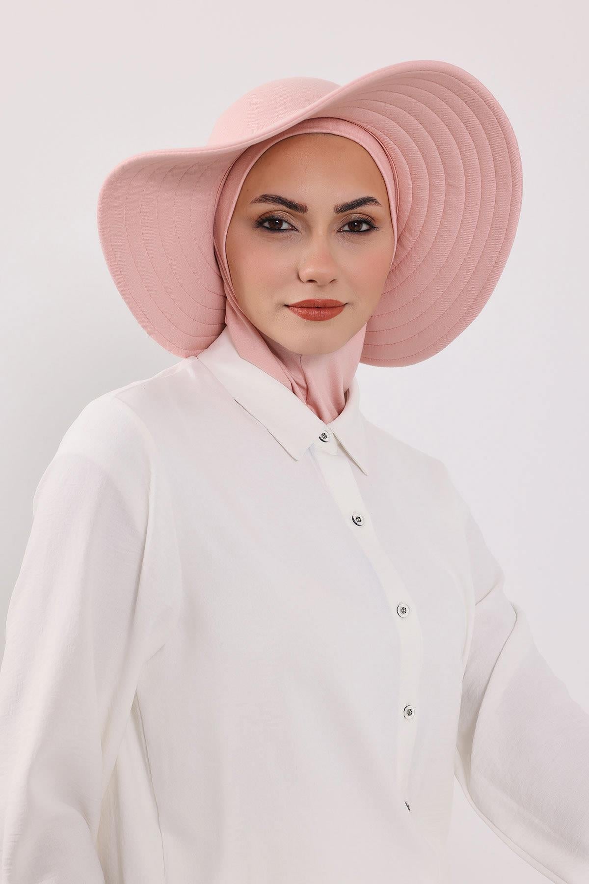 3'lü Tak-Çık Bone,Siperlik ve Şapka Seti Tesettür,ST-1P