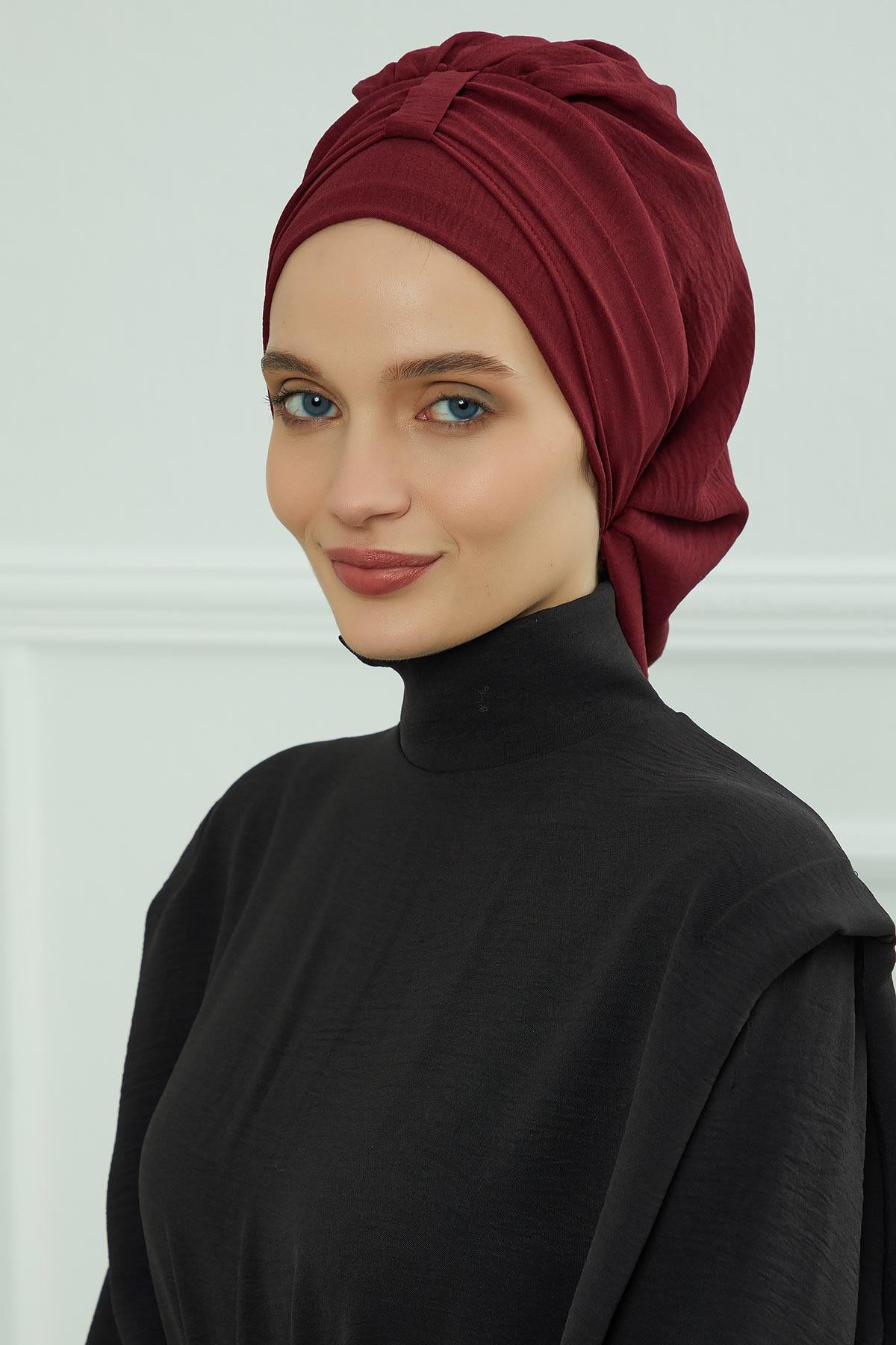 Pratik Kullanışlı Hazır Türban,HT-90