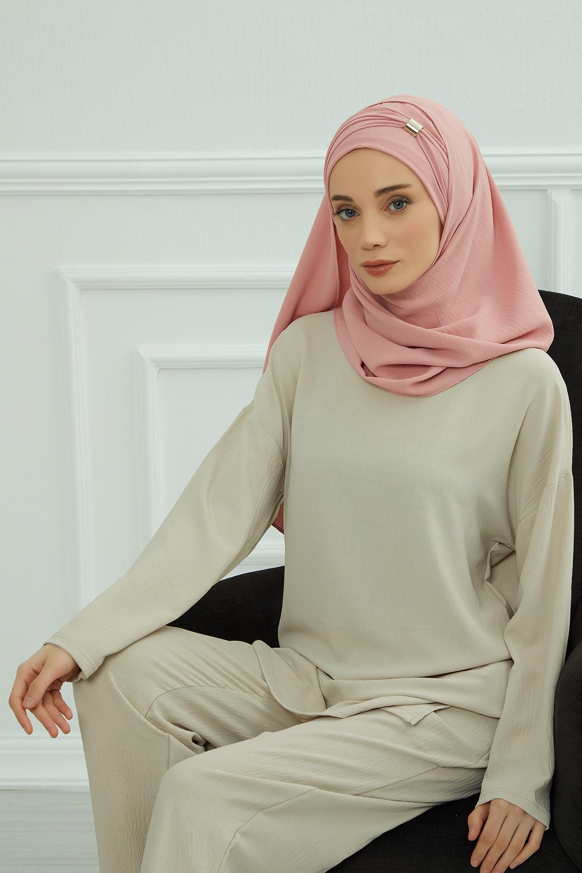 Aksesuar Detaylı Pratik Şal,CPS-94