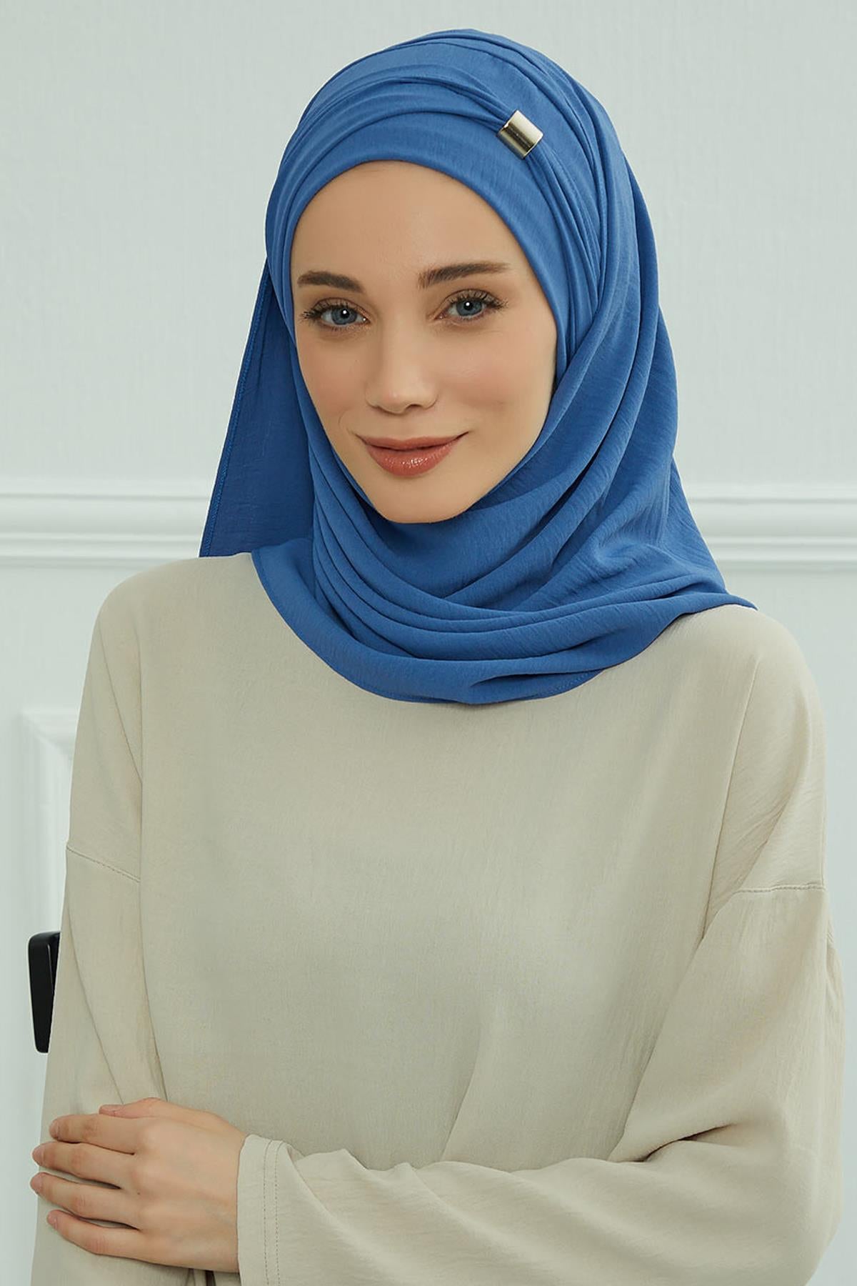 Aksesuar Detaylı Pratik Şal,CPS-94