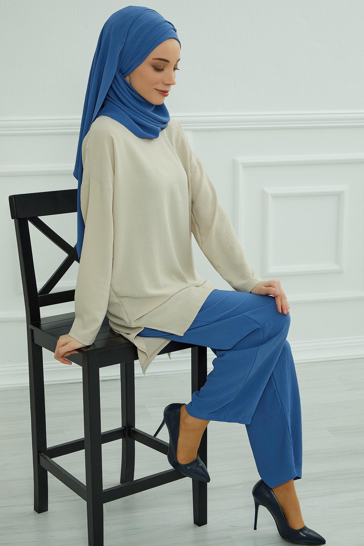 Aksesuar Detaylı Pratik Şal,CPS-94