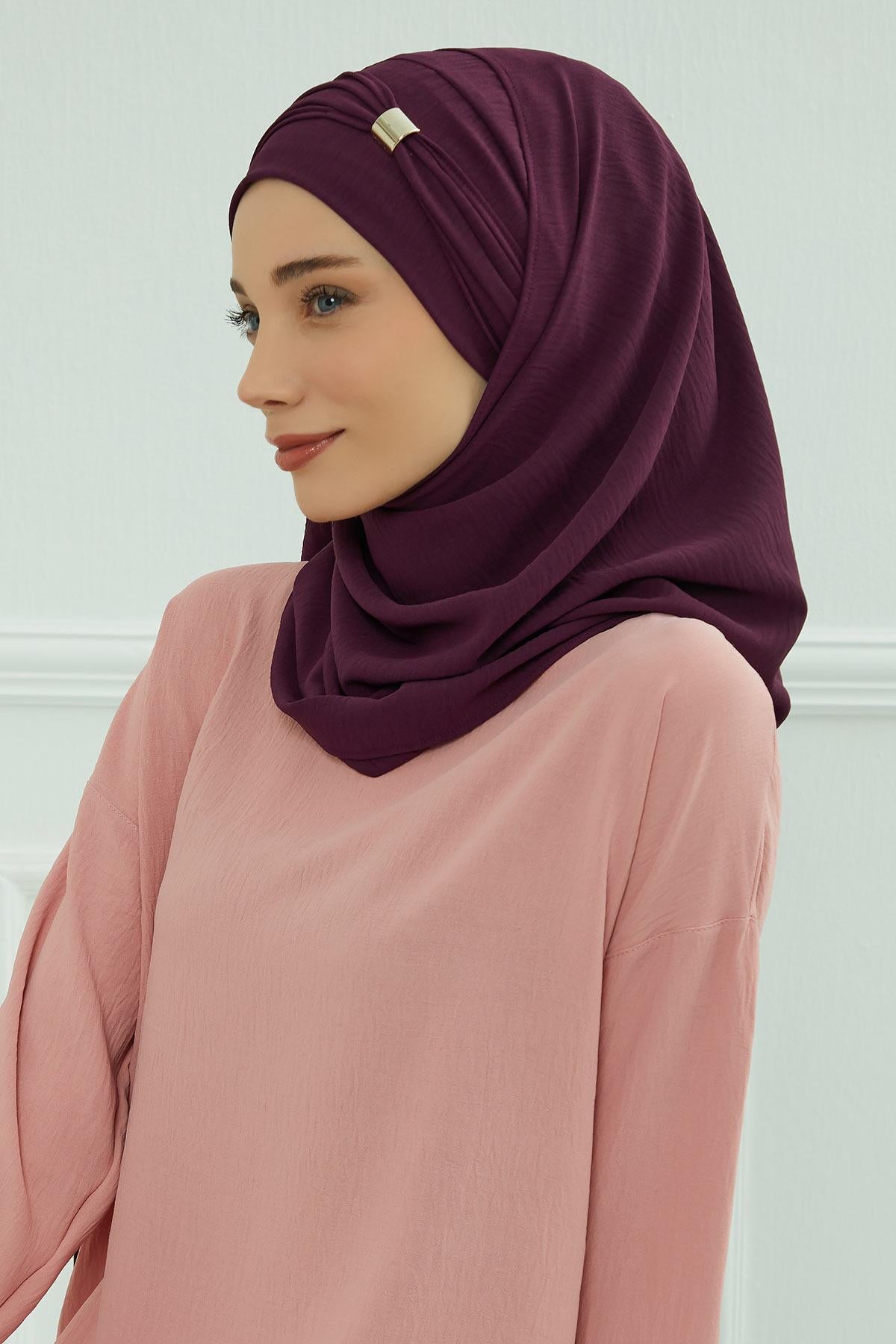 Aksesuar Detaylı Pratik Şal,CPS-94