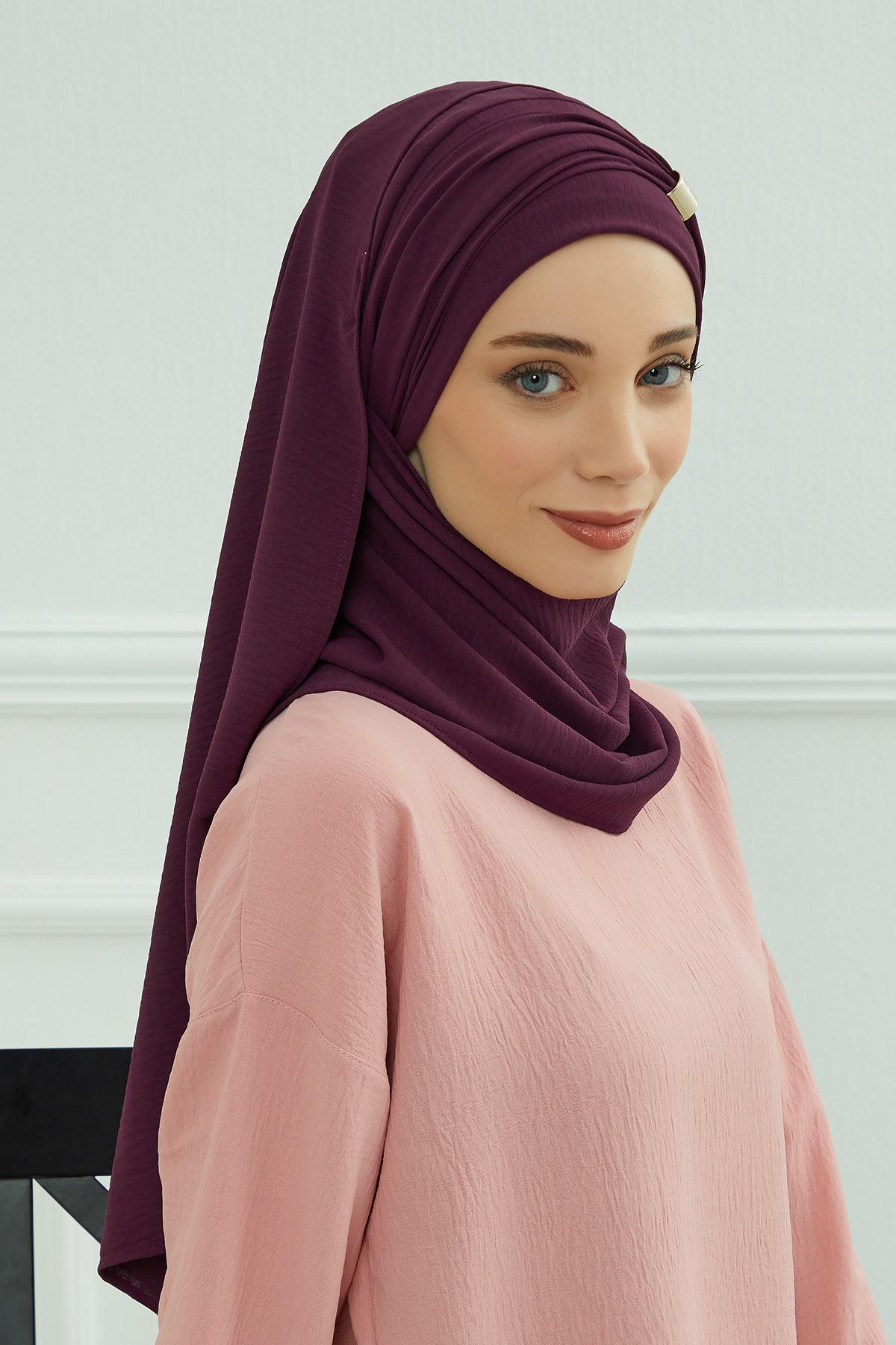 Aksesuar Detaylı Pratik Şal,CPS-94