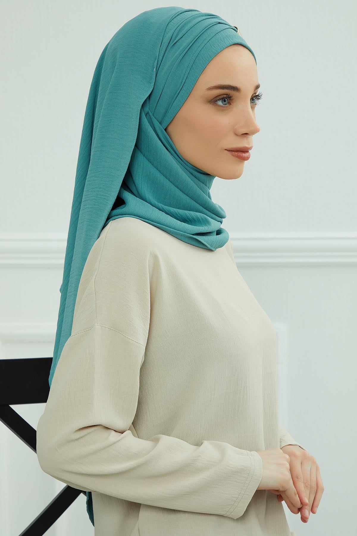 Aksesuar Detaylı Pratik Şal,CPS-94