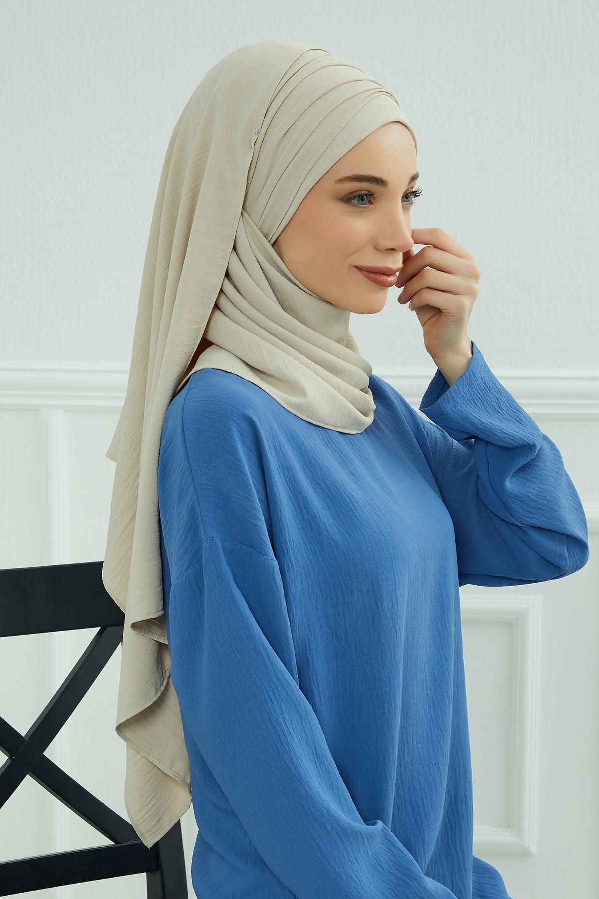 Aksesuar Detaylı Pratik Şal,CPS-94