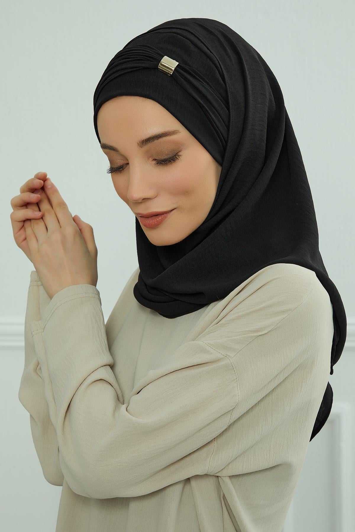 Aksesuar Detaylı Pratik Şal,CPS-94