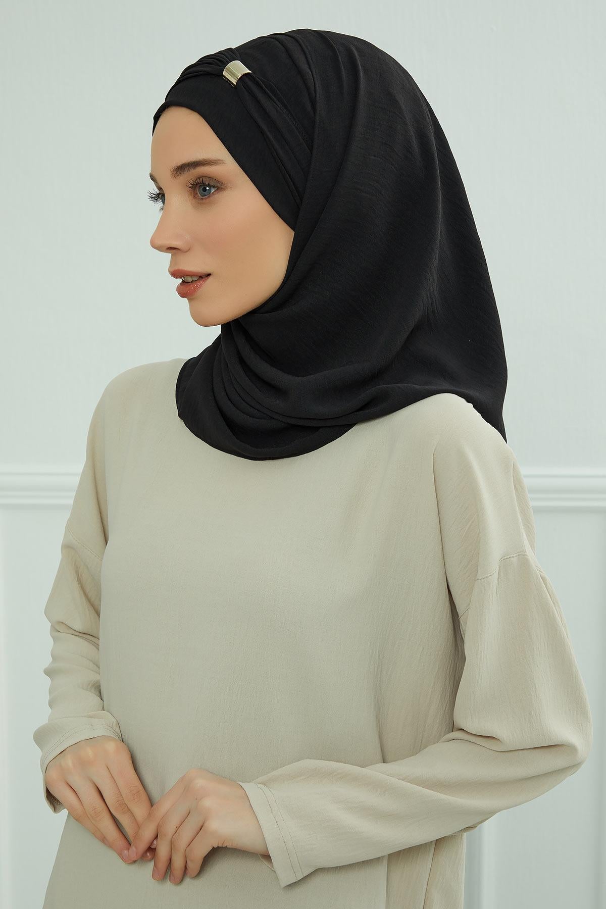 Aksesuar Detaylı Pratik Şal,CPS-94