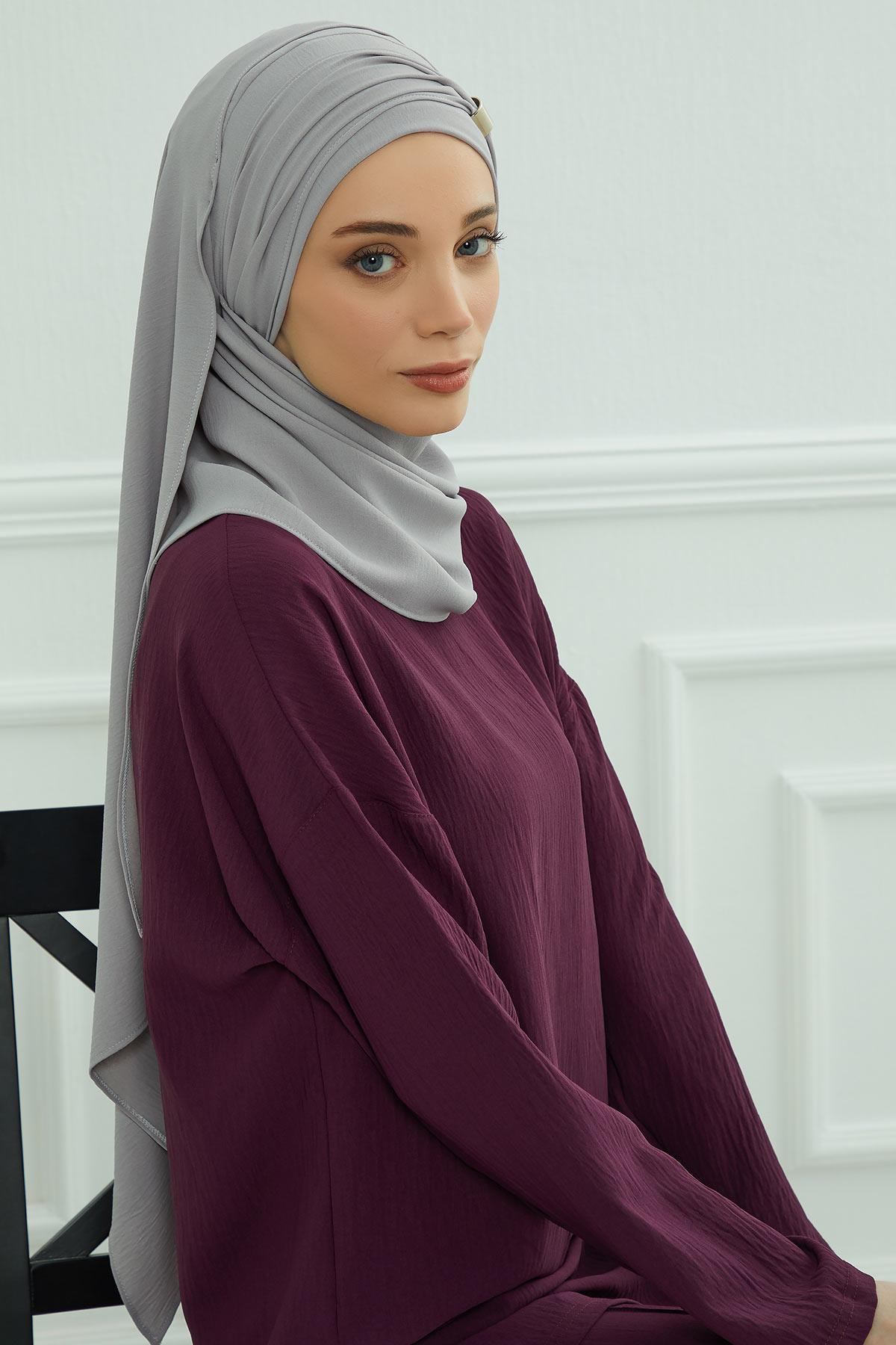 Aksesuar Detaylı Pratik Şal,CPS-94