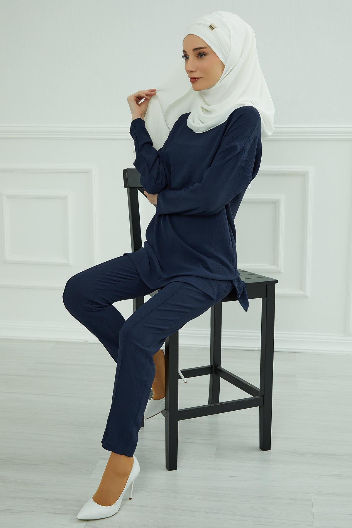 Aksesuar Detaylı Pratik Şal,CPS-94