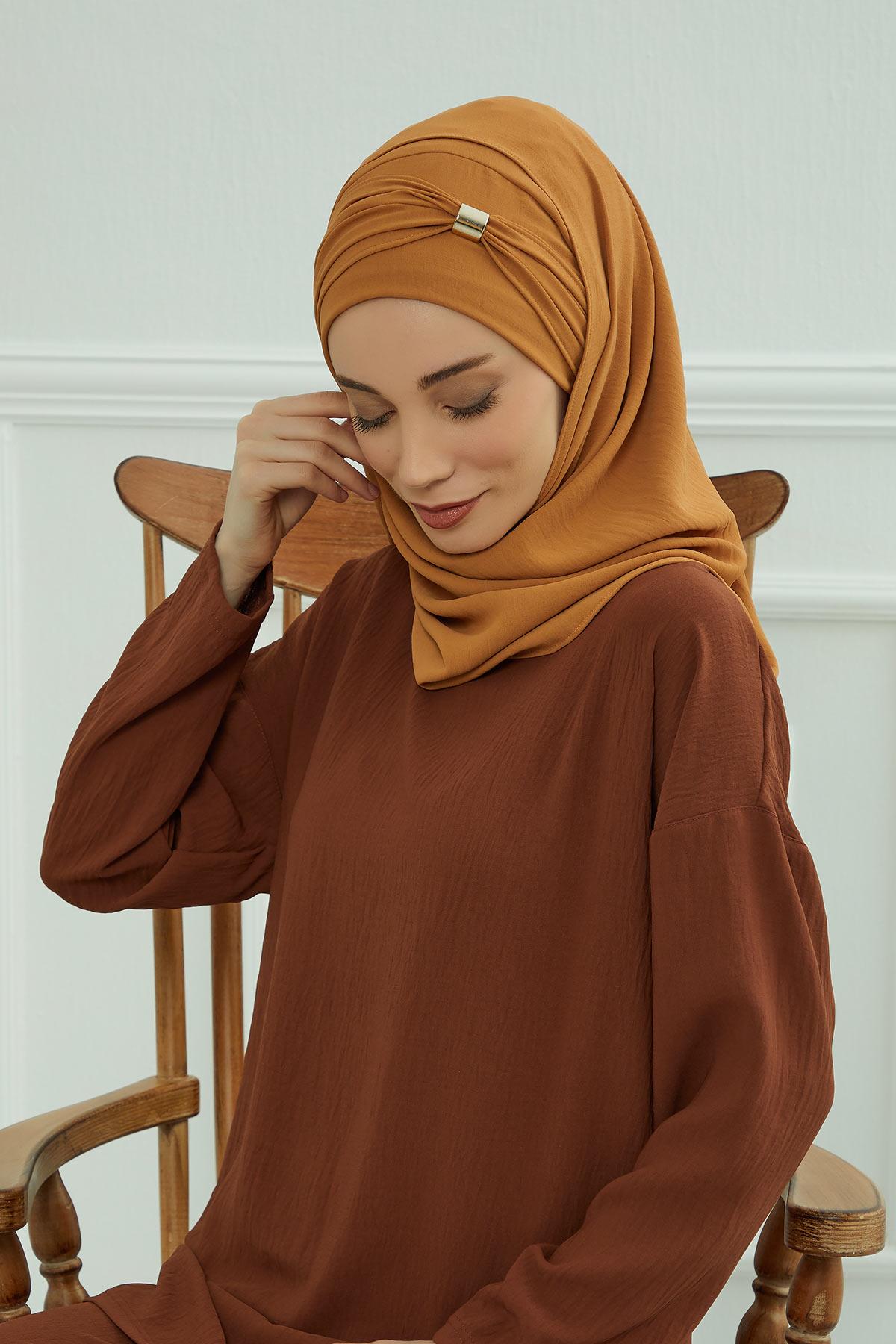 Aksesuar Detaylı Pratik Şal,CPS-94