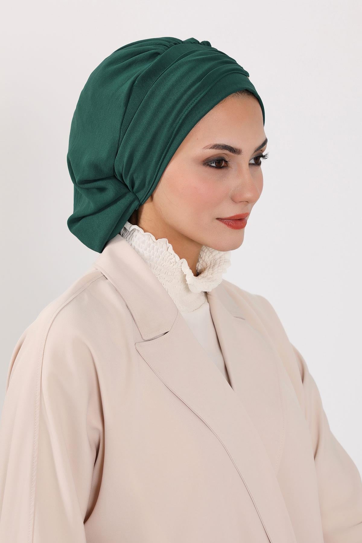 Aksesuarlı Hazır Türban,HT-93