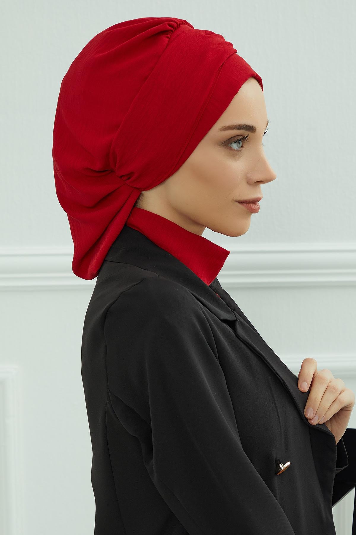Aksesuarlı Hazır Türban,HT-93