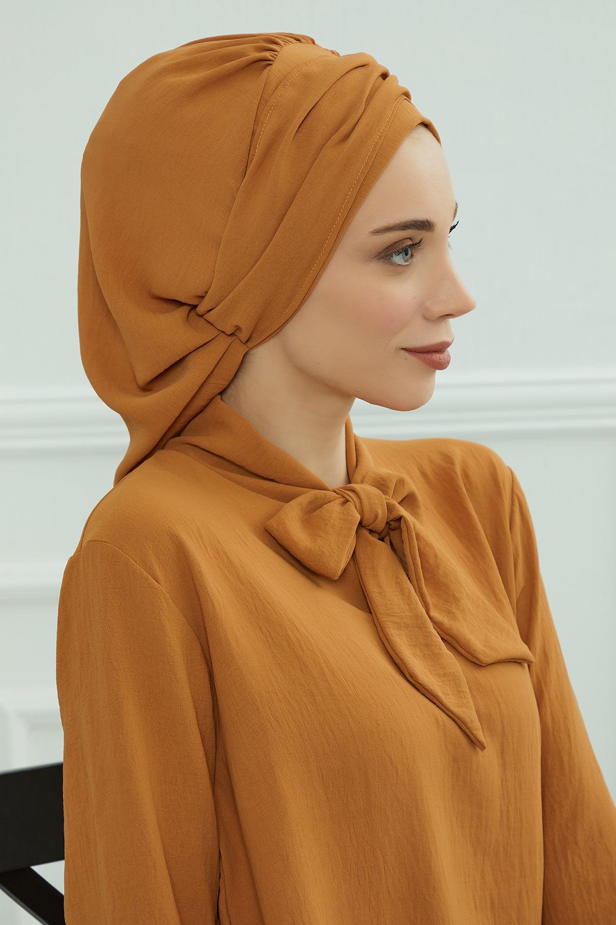 Aksesuarlı Hazır Türban,HT-93