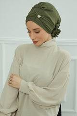 Aksesuarlı Hazır Türban,HT-95