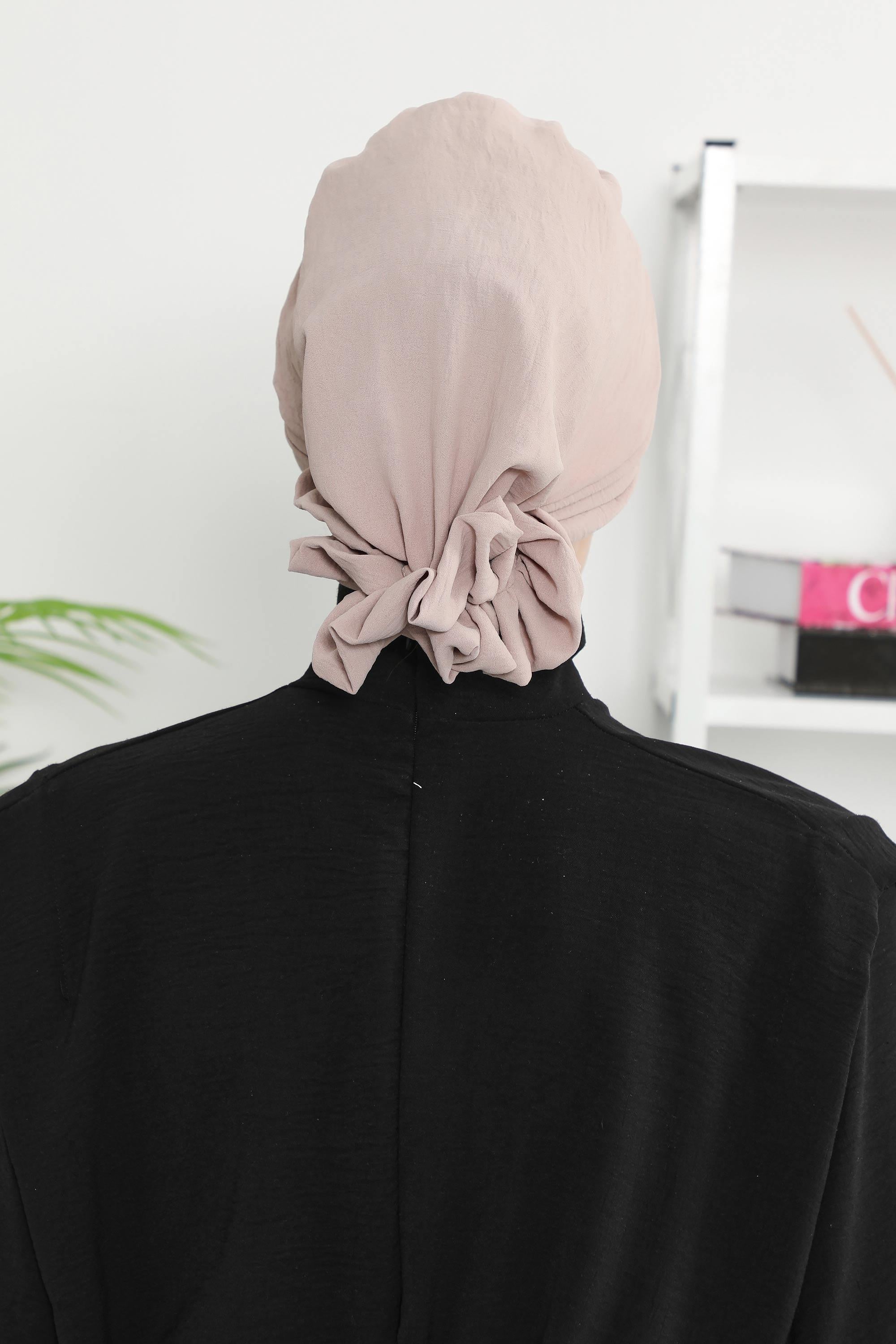 Aksesuarlı Hazır Türban,HT-95