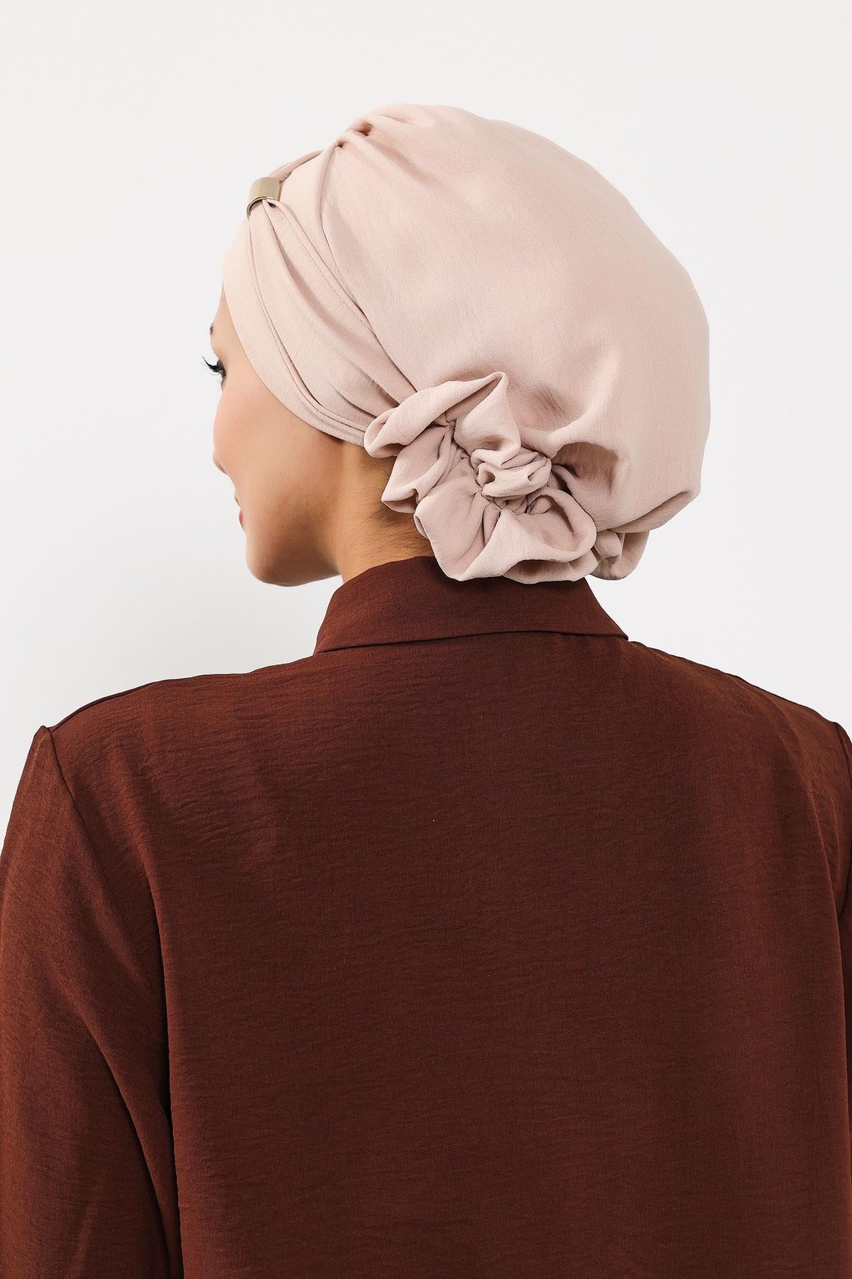 Aksesuarlı Hazır Türban,HT-95