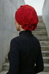 Aksesuarlı Hazır Türban,HT-95