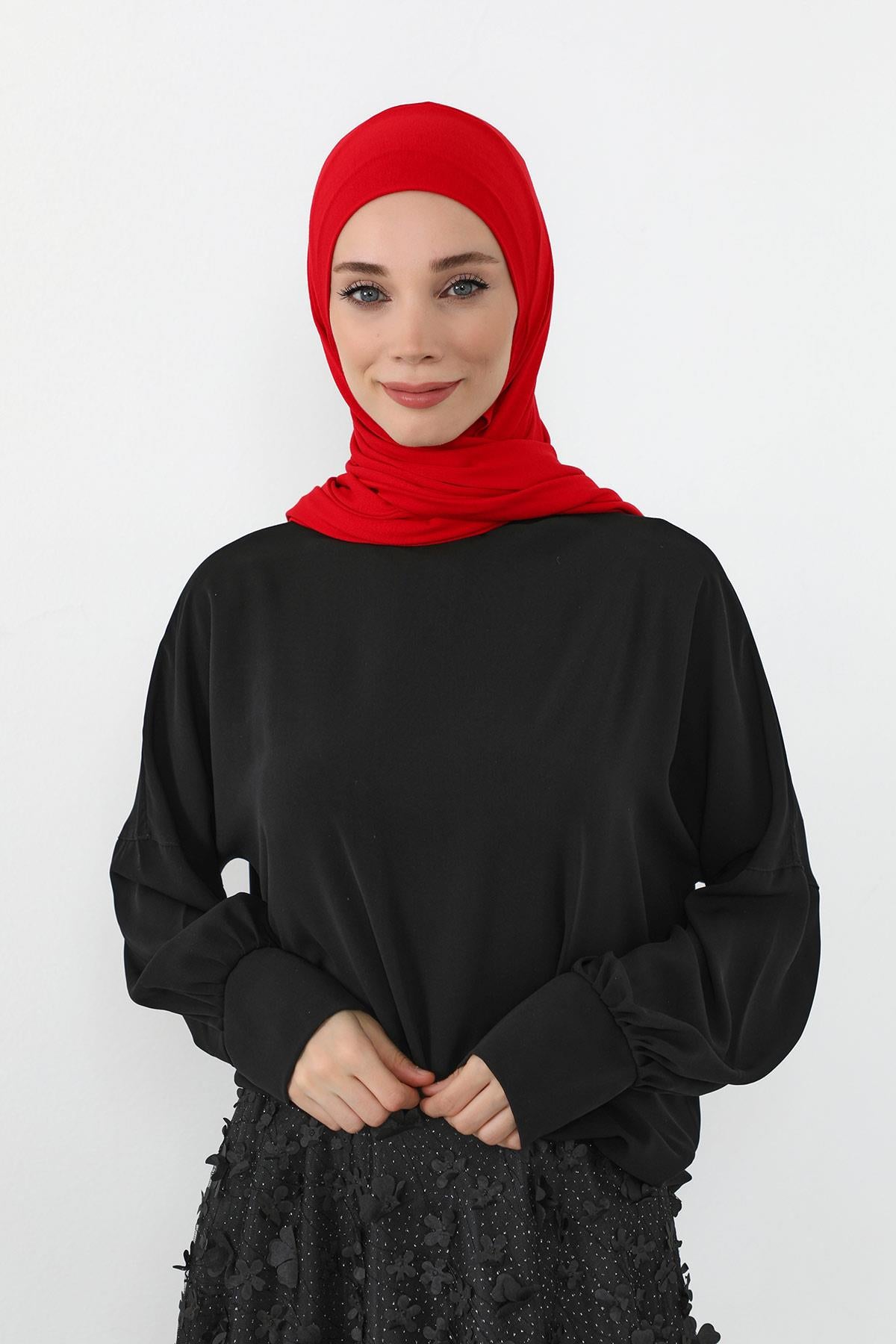 Boynu Kapatan Ninja Boneli Pratik Penye Şal,PS-59