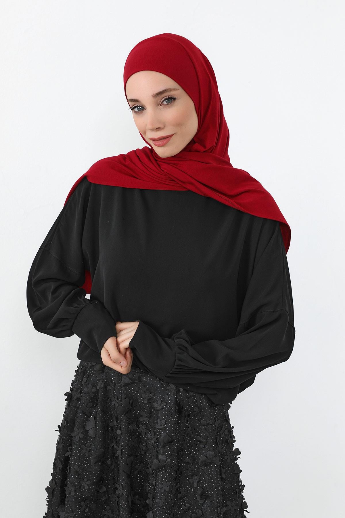 Boynu Kapatan Ninja Boneli Pratik Penye Şal,PS-59