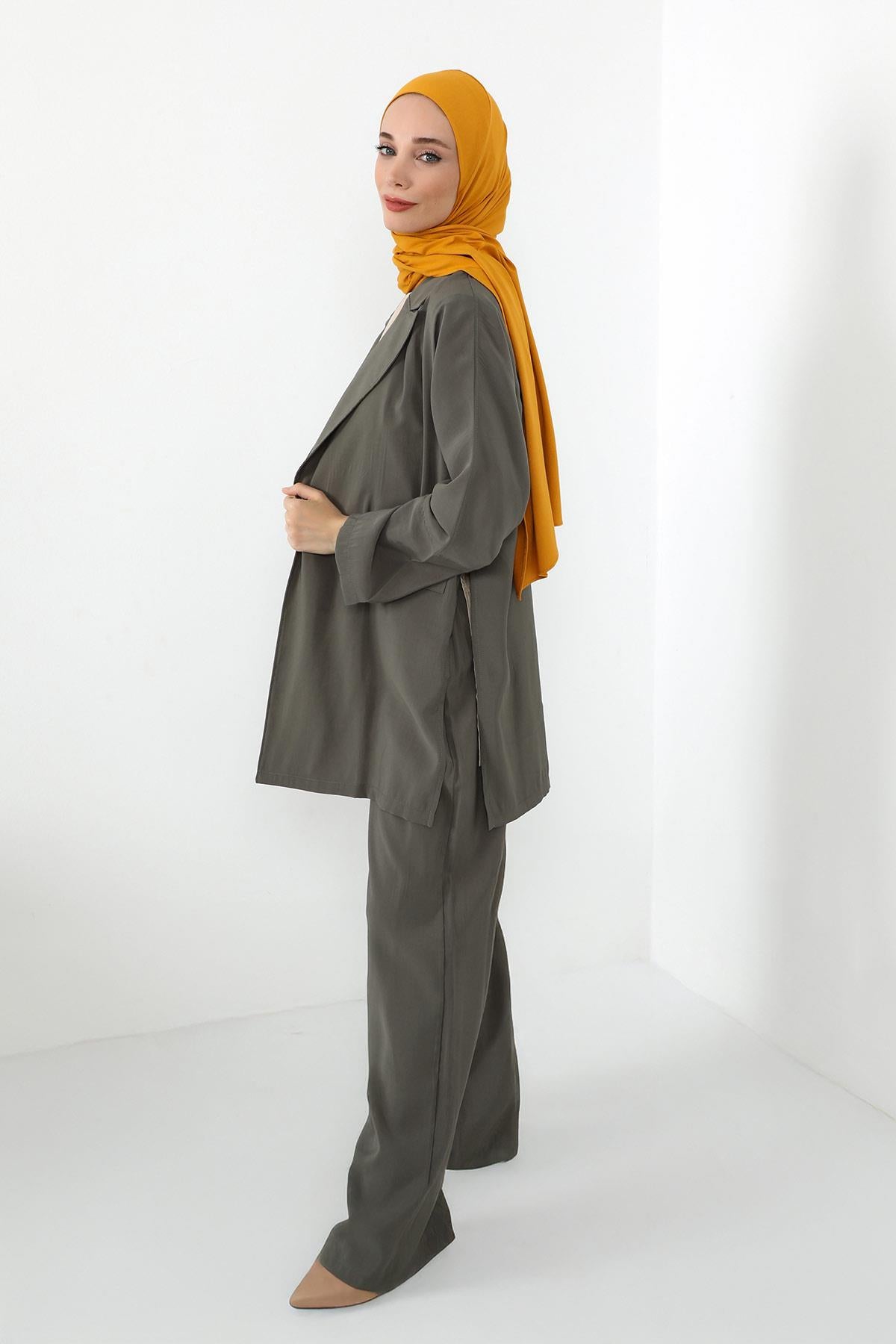 Boynu Kapatan Ninja Boneli Pratik Penye Şal,PS-59