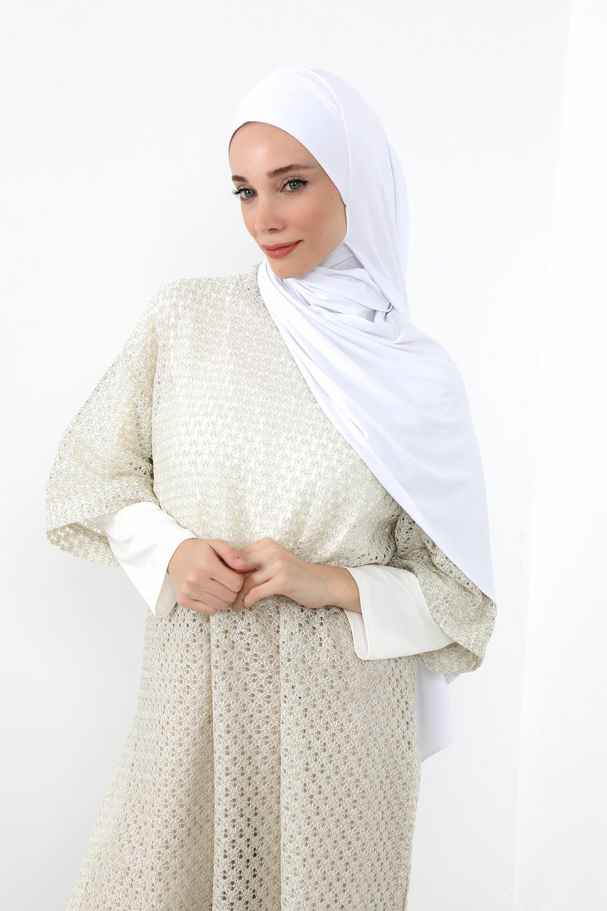 Boynu Kapatan Ninja Boneli Pratik Penye Şal,PS-59