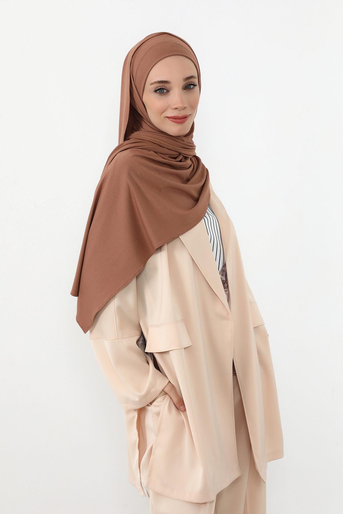 Boynu Kapatan Ninja Boneli Pratik Penye Şal,PS-59