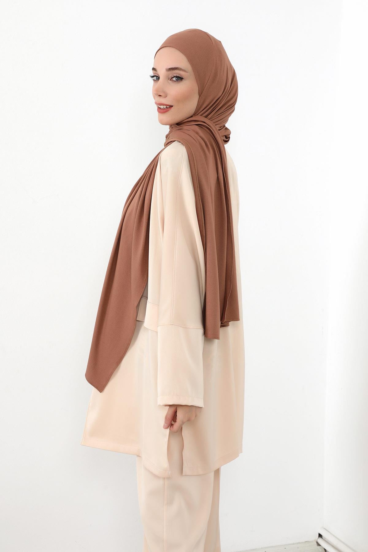 Boynu Kapatan Ninja Boneli Pratik Penye Şal,PS-59