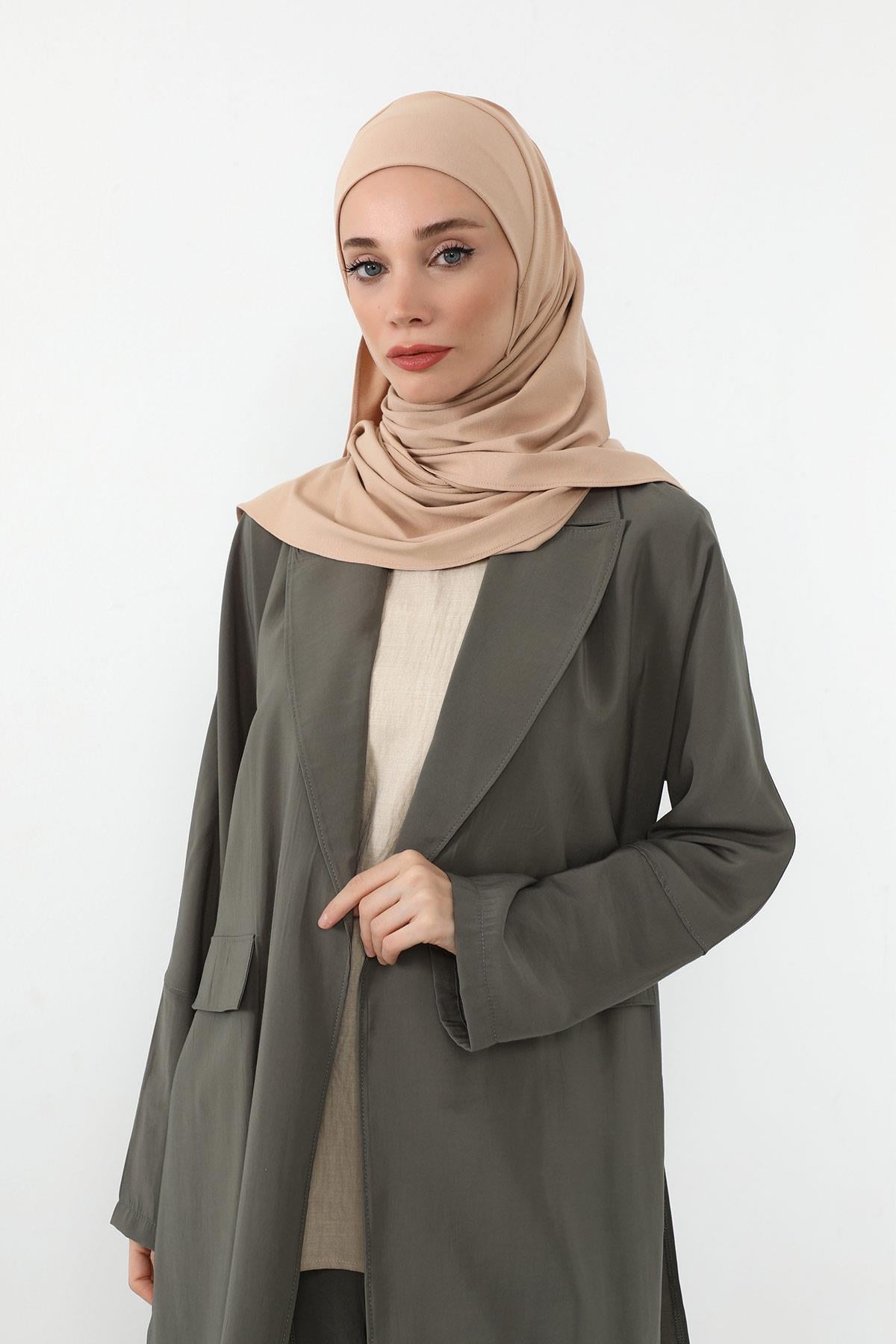 Boynu Kapatan Ninja Boneli Pratik Penye Şal,PS-59