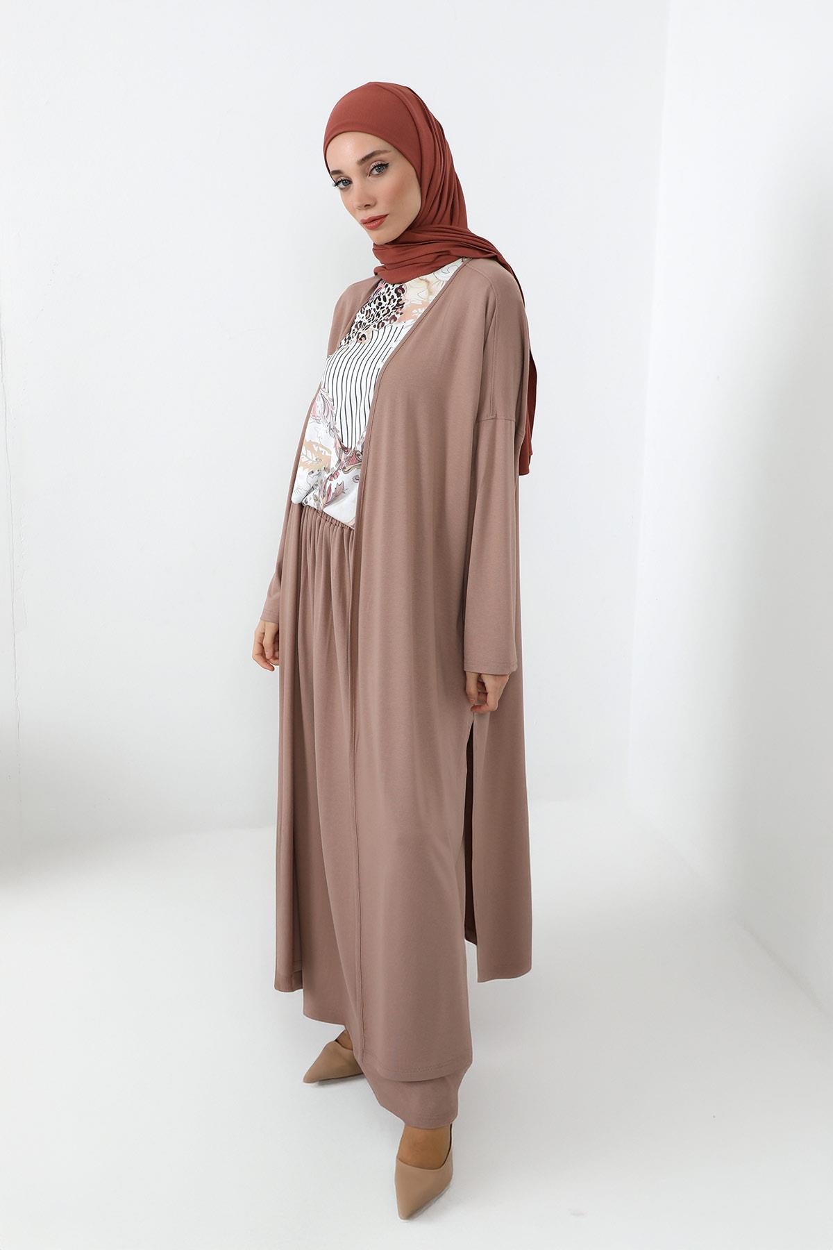 Boynu Kapatan Ninja Boneli Pratik Penye Şal,PS-59