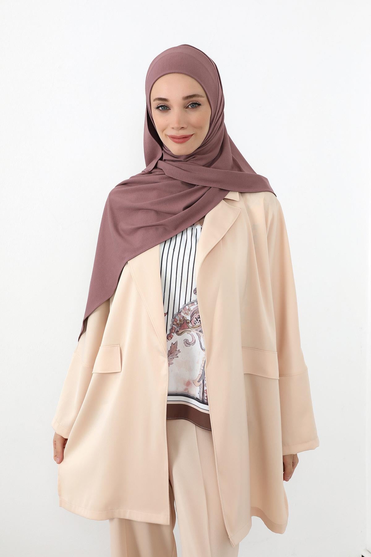 Boynu Kapatan Ninja Boneli Pratik Penye Şal,PS-59