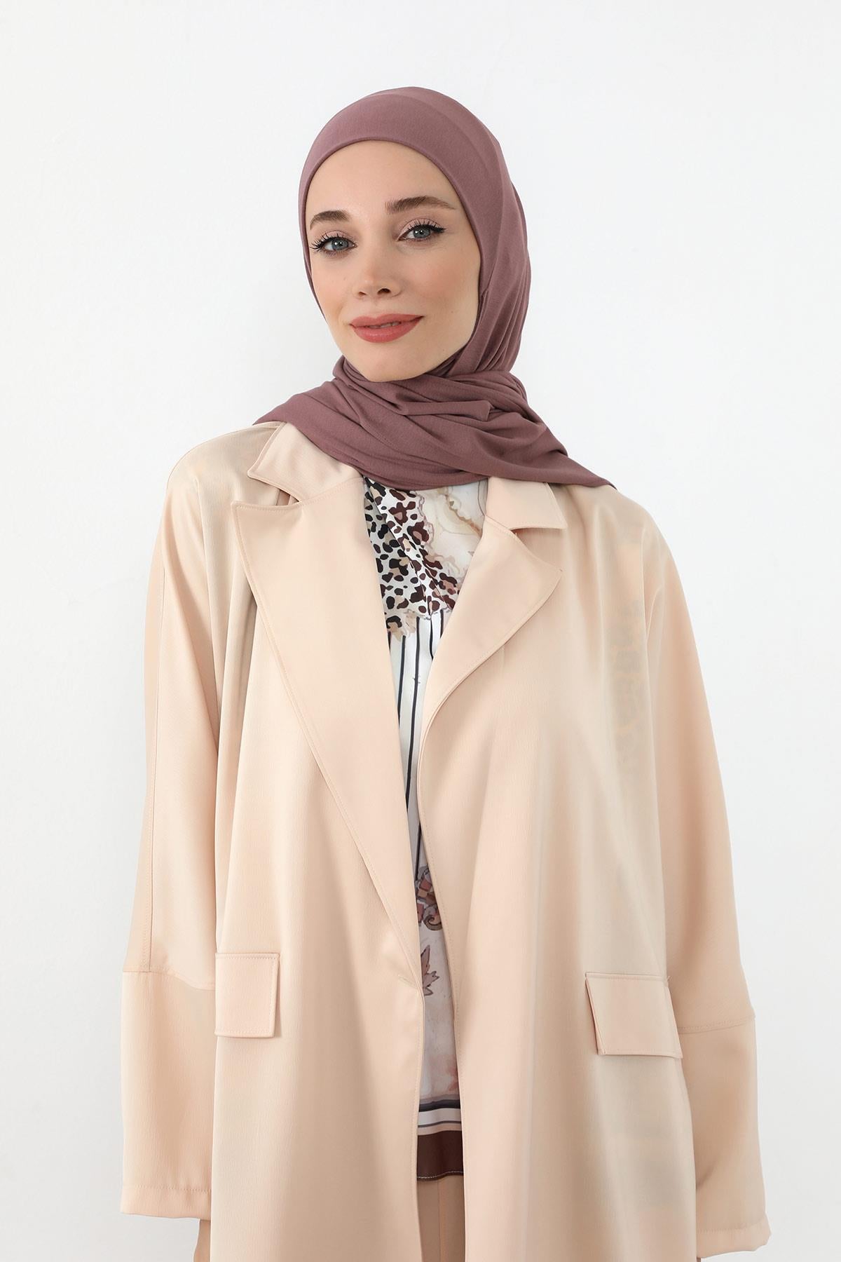 Boynu Kapatan Ninja Boneli Pratik Penye Şal,PS-59