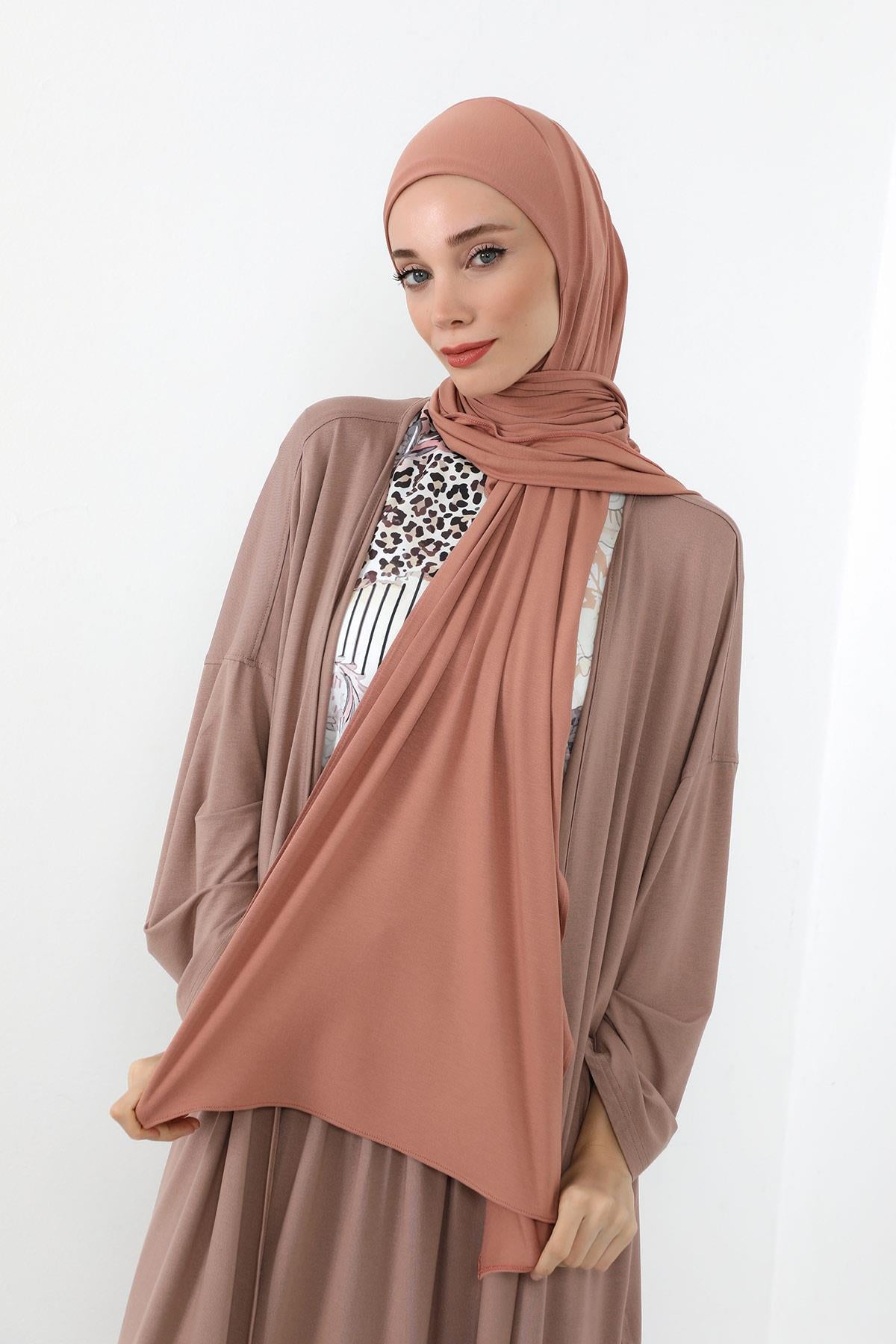 Boynu Kapatan Ninja Boneli Pratik Penye Şal,PS-59