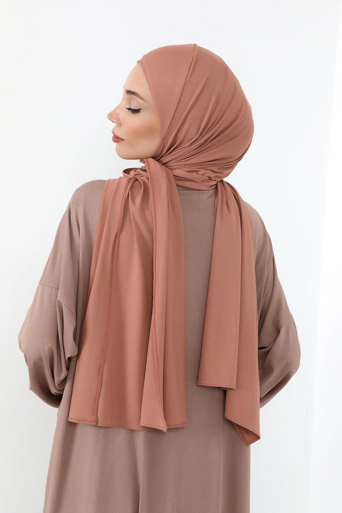 Boynu Kapatan Ninja Boneli Pratik Penye Şal,PS-59