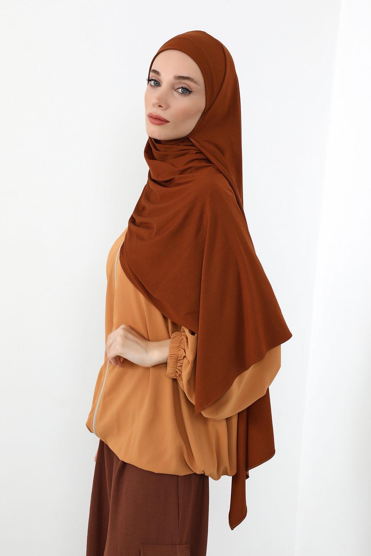 Boynu Kapatan Ninja Boneli Pratik Penye Şal,PS-59