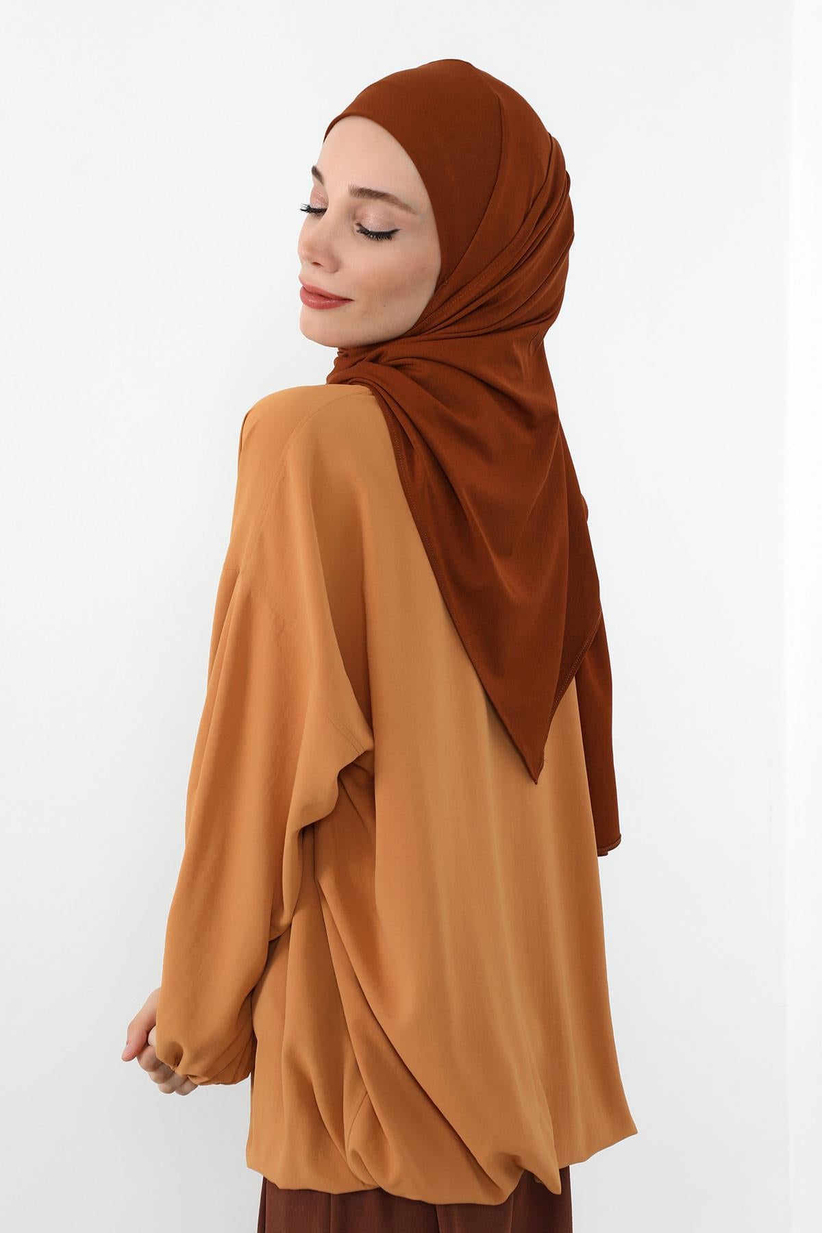 Boynu Kapatan Ninja Boneli Pratik Penye Şal,PS-59