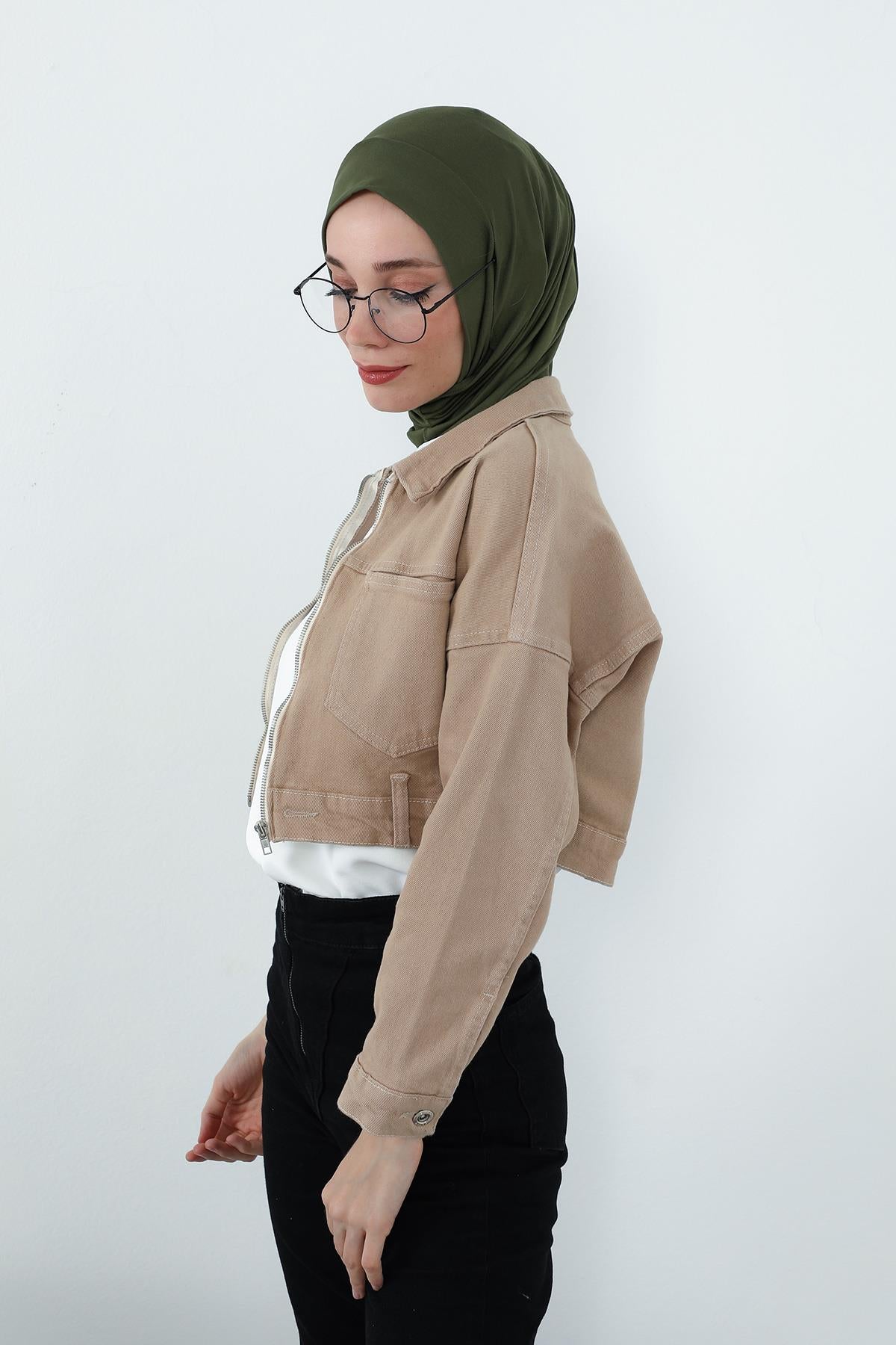 Boyun Kapatıcı Özellikli ve Kulaklık Girişli Penye Bone,B-94