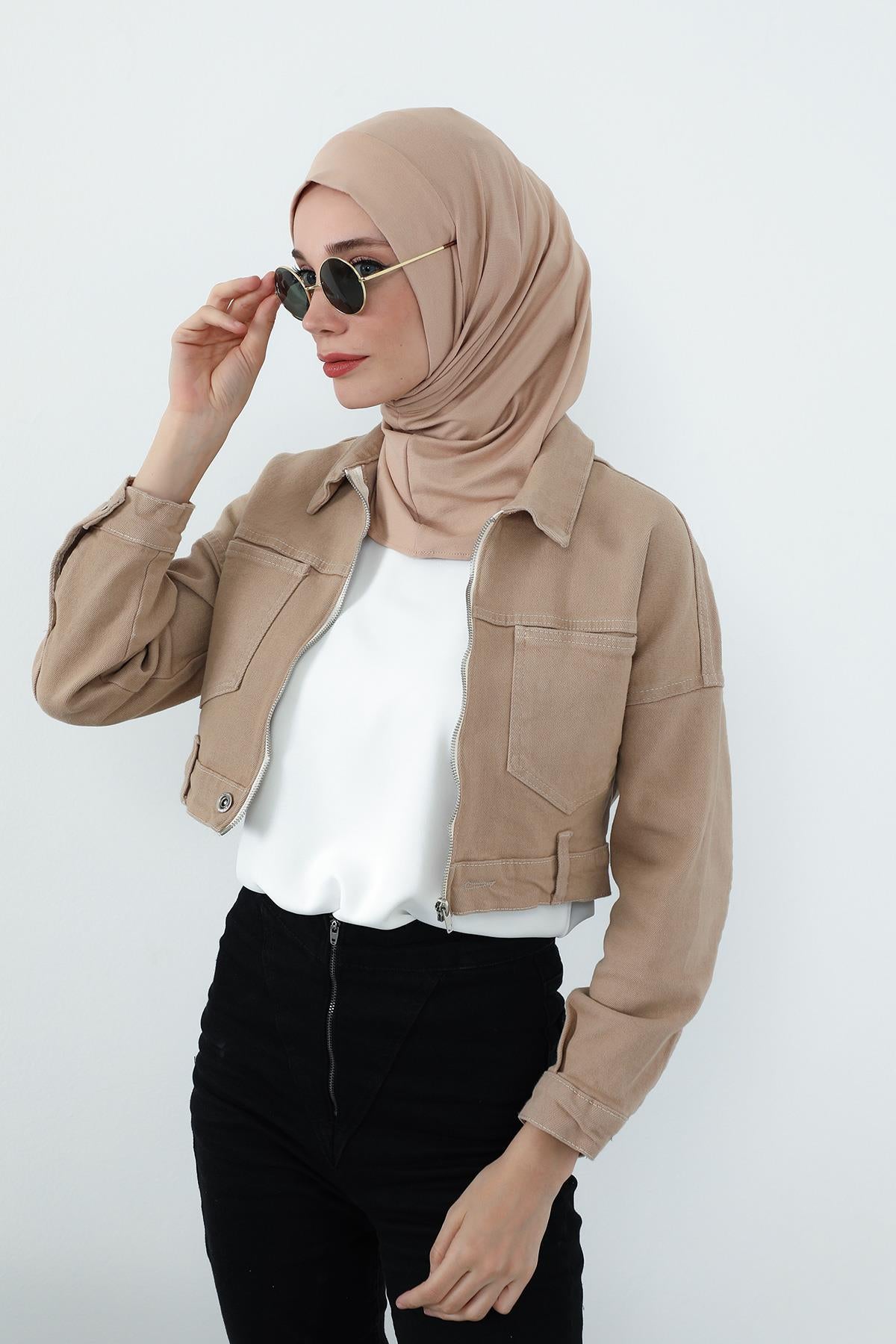 Boyun Kapatıcı Özellikli ve Kulaklık Girişli Penye Bone,B-94