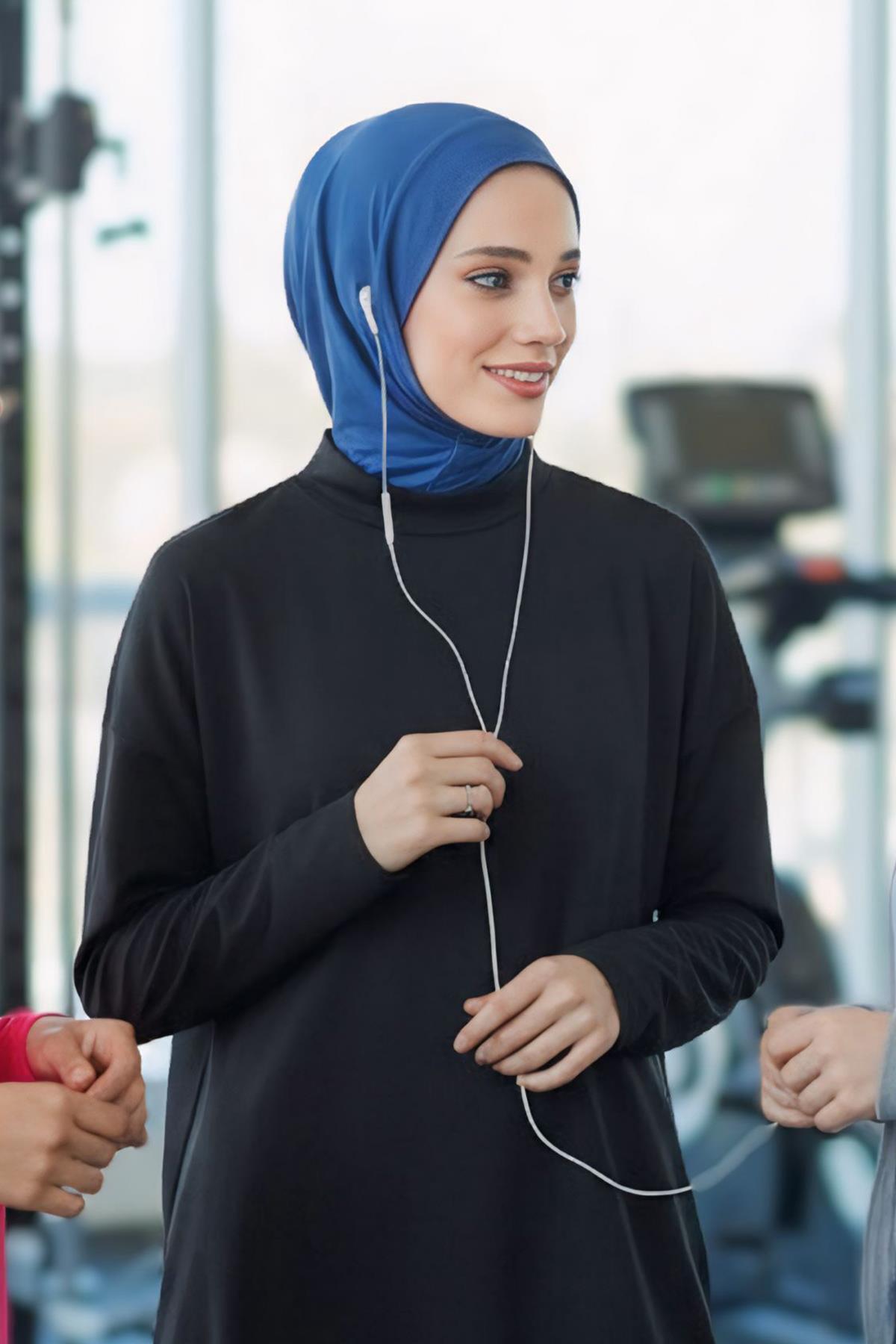 Boyun Kapatıcı Özellikli ve Kulaklık Girişli Penye Bone,B-94