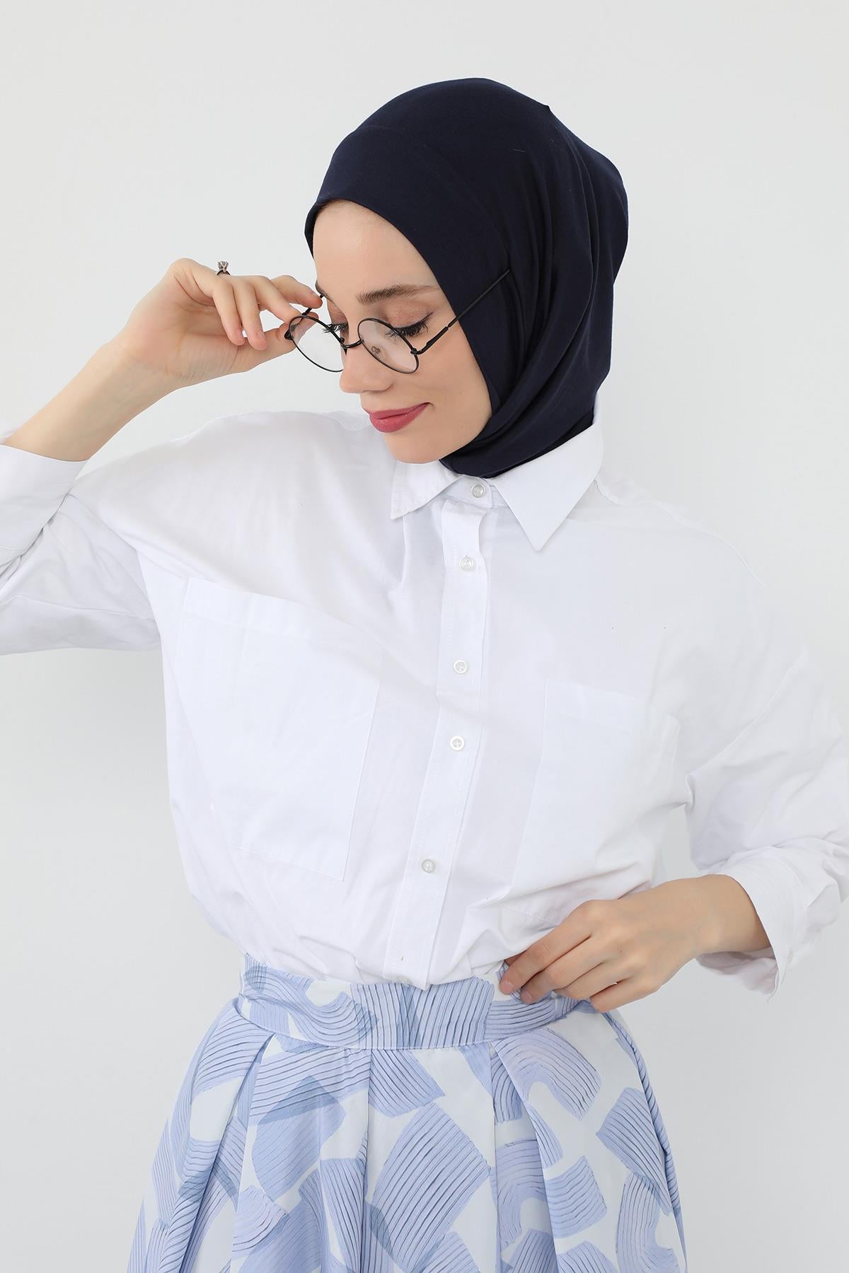 Boyun Kapatıcı Özellikli ve Kulaklık Girişli Penye Bone,B-94