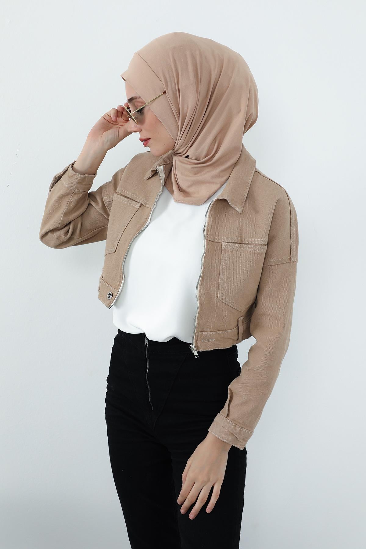 Boyun Kapatıcı Özellikli ve Kulaklık Girişli Penye Bone,B-94