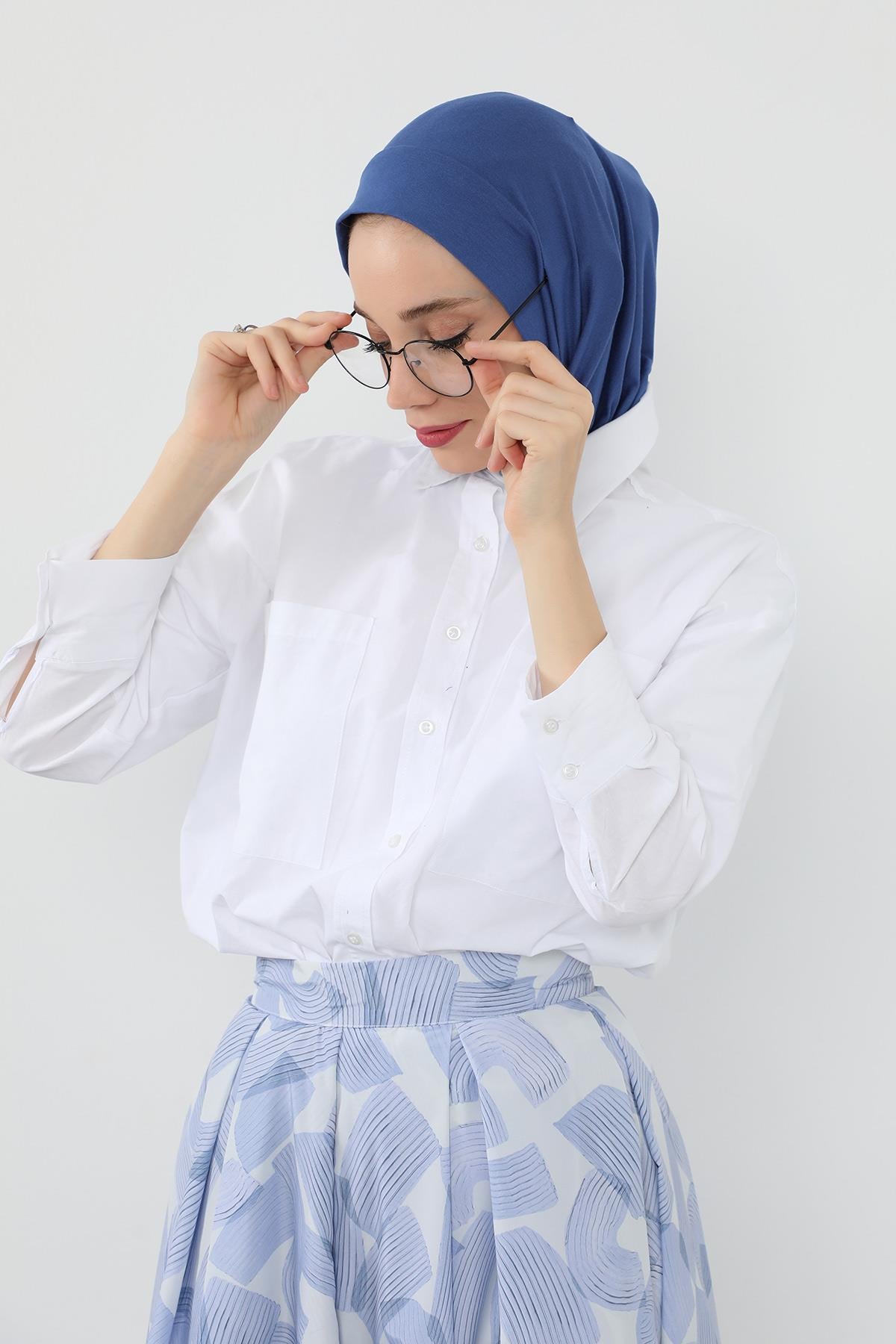 Boyun Kapatıcı Özellikli ve Kulaklık Girişli Penye Bone,B-94