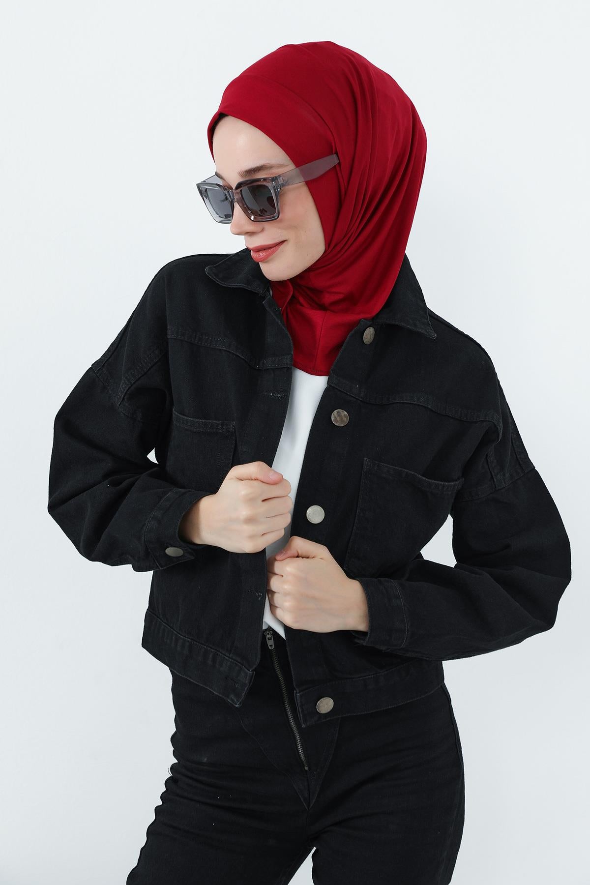 Boyun Kapatıcı Özellikli ve Kulaklık Girişli Penye Bone,B-94